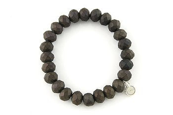Lizas Huntsville Matte Dark Brown Bracelet