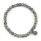 Nashville Silver Grey Bracelet