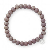 Lizas Clarksville Matte Taupe Bracelet