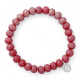 Clarksville Frosted Red Bracelet