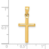 10k Yellow Gold Cross Necklace