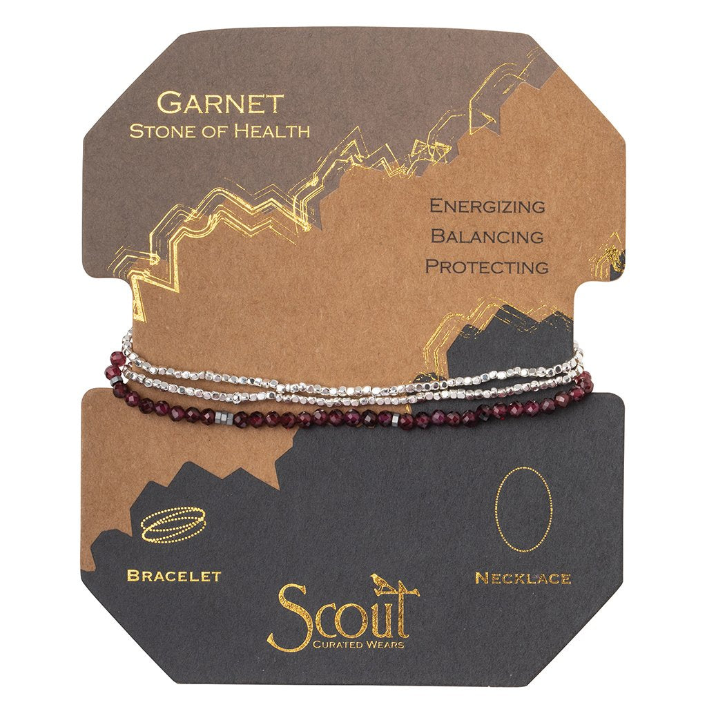 Garnet Stone of Health Delicate Wrap