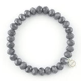 Clarksville Gunmetal Gray Bracelet