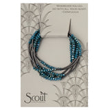 Scout Curated Wears Hematite Peacock Scout Wrap
