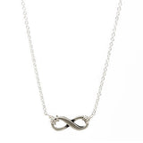 Sterling Silver 16" Infinite Love Necklace