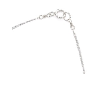Sterling Silver 16" Bridesmaid Circle Necklace 