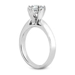 Nespoli Jewelers 14k White Gold Round Solitaire Engagement Ring 1280