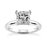 Nespoli Jewelers 14k White Gold Princess Solitaire Engagement Ring 1504