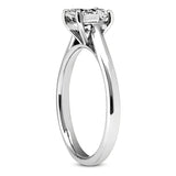Cushion Solitaire Engagement Ring