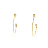 Lotus Jewelry Studio Gold Celeste Hoop Earrings