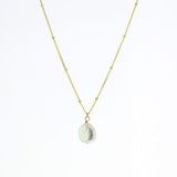 Lotus Jewelry Studio Gold Coin Pearl Trinket Necklace