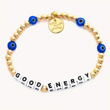 Little Words Project Good Energy Lucky Symbols Gold-Filled Bracelet