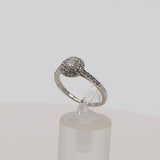 14k White Gold .71 tdw Engagement Ring