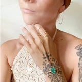 Lotus Jewelry Studio SilverTurquoise Kiona Cuff Bracelet