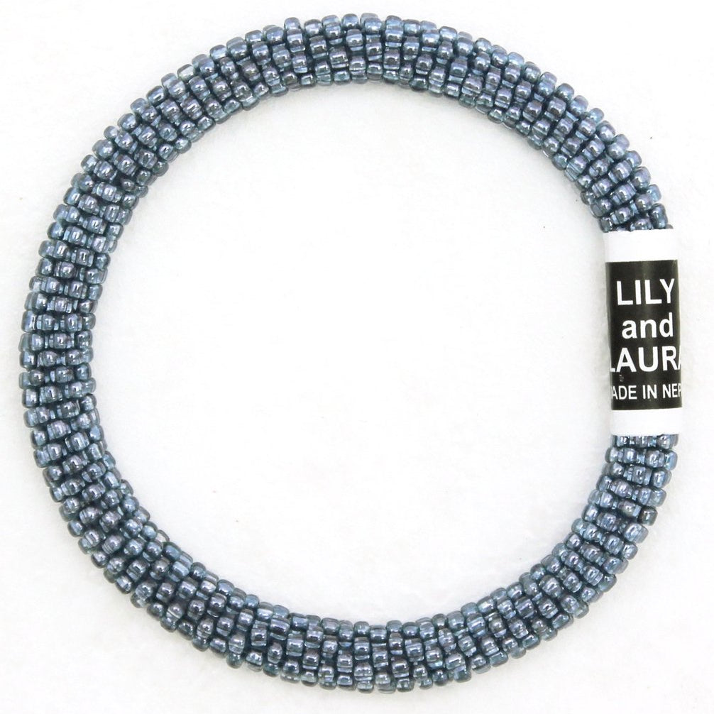Lily and Laura Soft Denim Solid Bracelet