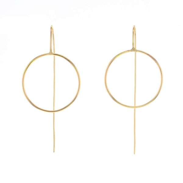 Lotus Jewelry Studio Gold Halo Earrings