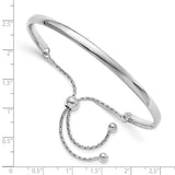 Sterling SIlver Cuff Adjustable Bracelet