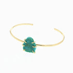 Lotus Jewelry Studio Gold Turquoise Kiona Cuff Bracelet