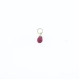 Silver Natural Birthstone Charm