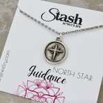 Stash Silver North Star Guidance Necklace 