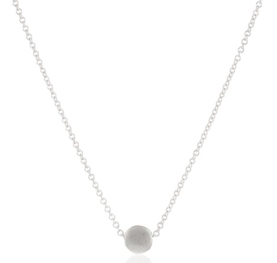 Sterling Silver 16" The Circle Necklace