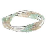 Silver Turquoise Combo Scout Wrap
