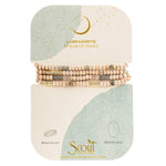 Scout Curated Wears Gold Labradorite Stone of Magic Wood, Stone, and Metal Wrap