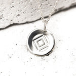 Pieces of Me Silver Determined Necklace