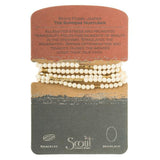 Scout Curated Wears White Fossil Jasper the Supreme Nurturer Wrap