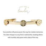 Pieces of Me Gold Leader Skinny Stacker Cuff