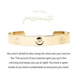 Pieces of Me Gold Passionate Cuff