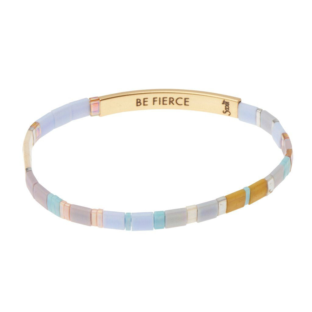  Good Karma Be Fierce Miyuki Bracelet
