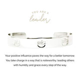 Pieces of Me Silver Leader Cuff