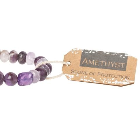 Scout Amethyst Stone Stacker Bracelet
